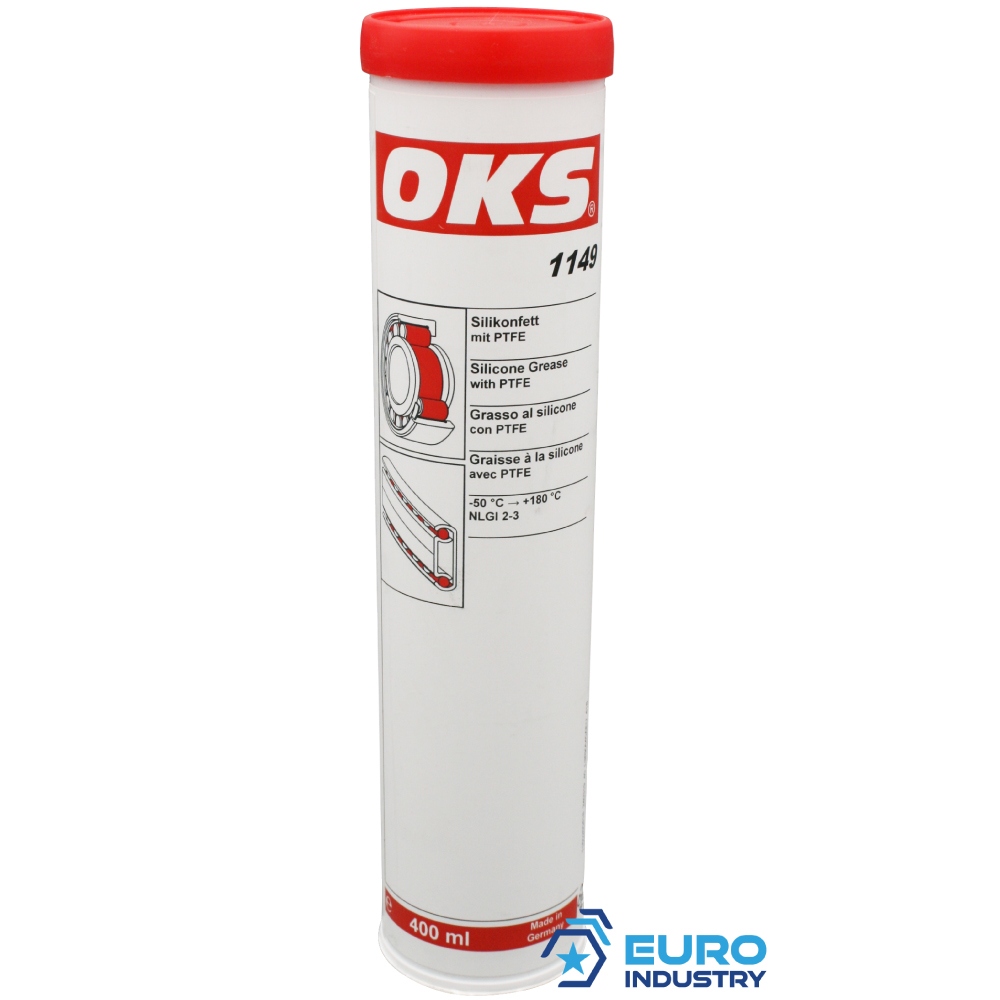 pics/OKS/E.I.S. Copyright/Cartridge/1149/oks-1149-long-lasting-silicone-grease-with-ptfe-400ml-cartridge-001.jpg